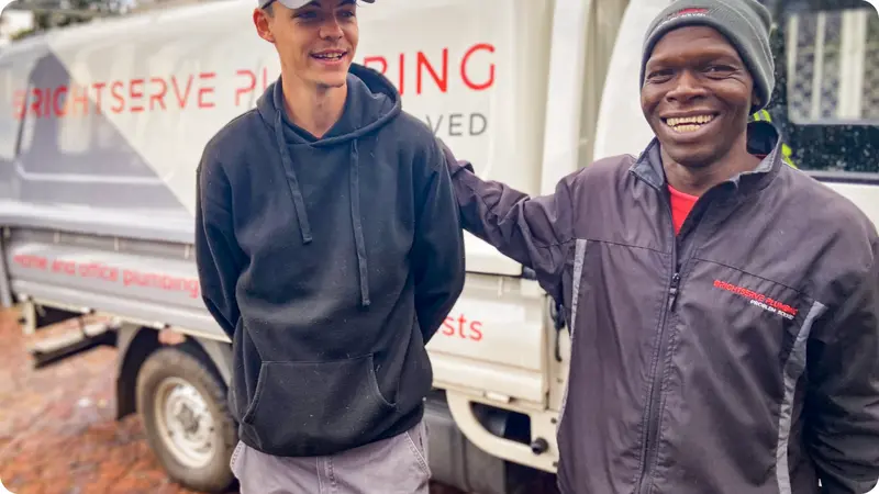 BrightServe Plumbing team