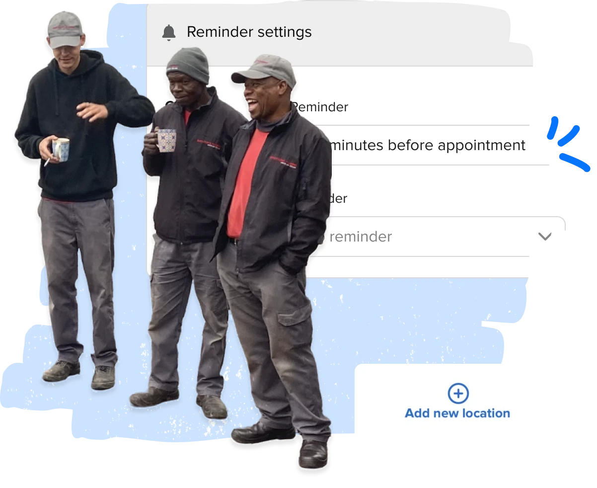 ServCraft appointment reminders