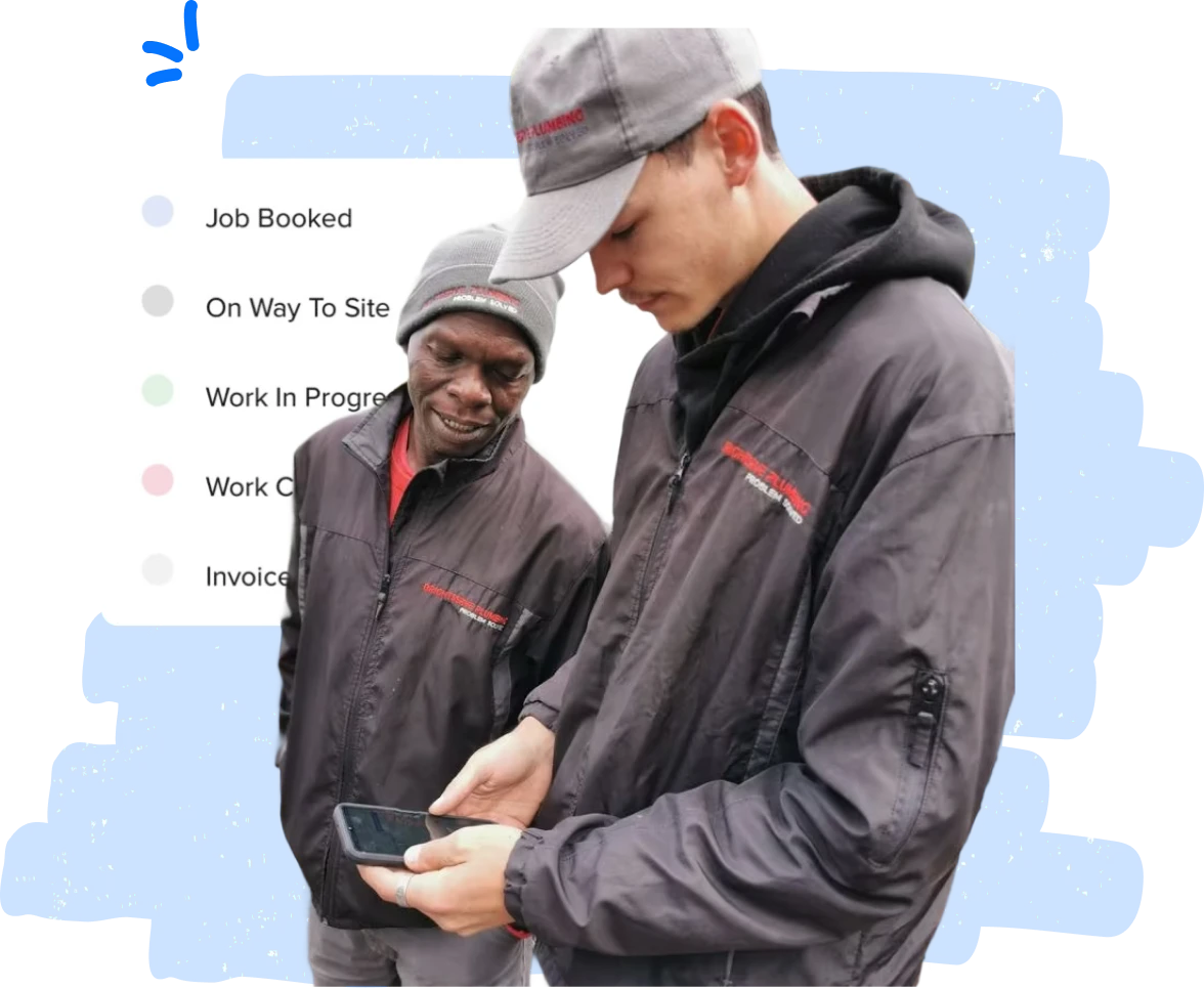 ServCraft team responding to a job